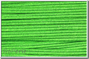 Soutache, 3 mm, green, apple, gl�nzend, 100 % Viskose, Preis/m