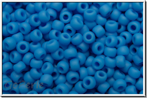 R-11-0043df, TOHO Rocailles, 11/0, cornflower, op., matte, 10g