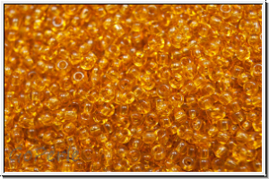 b�hm. Rocailles, 16/0, topaz, trans., 5g