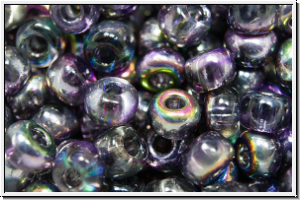 b�hm. Rocailles, 06/0, crystal, trans., magic lilac, 10g
