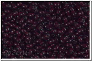 b�hm. Glasperle, rund, 3mm, garnet, transparent, 50 Stk.