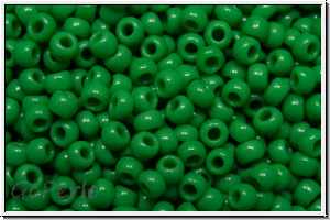 R-11-0047d, TOHO Rocailles, 11/0, shamrock, op., 10g