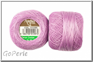 Spitzen-H�kelgarn ANCHOR, Baumwolle, St�rke 80, Farbe 0096, violett, 5g