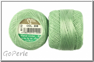 Spitzen-H�kelgarn ANCHOR, Baumwolle, St�rke 80, Farbe 0206, hellgr�n, 5g
