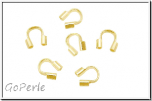 Drahtschutz "Wire Guardian", goldfarben, 10 Stk.