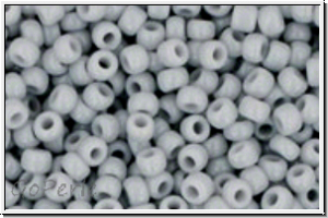 R-11-0053, TOHO Rocailles, 11/0, grey, op., 10g