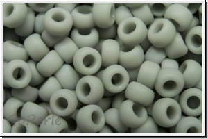 R-08-0053f, TOHO Rocailles, 08/0, grey, op., matte, 10g