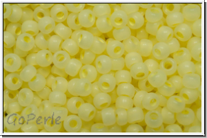 R-11-0142f, TOHO Rocailles 11/0, banana cream, ceylon, matte, 10g