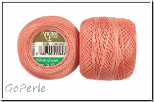 Spitzen-H�kelgarn ANCHOR, Baumwolle, St�rke 80, Farbe 0008, lachs, 5g