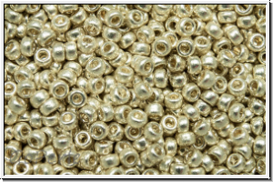 RR-15-4201, MIYUKI Rocailles, 15/0, silver, galv., met., duracoat, 5g