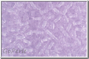 b�hm. Glasperle, rund, 4mm, provence lavender, trans., 50 Stk.