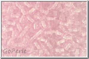 b�hm. Glasperle, rund, 4mm, rosaline, trans., 50 Stk.