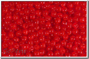 b�hm. Glasperle, rund, 3mm, light siam, wolkig opal, 50 Stk.