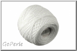 H�kelgarn, St�rke 60, Farbe 0010, wei�, 20 g