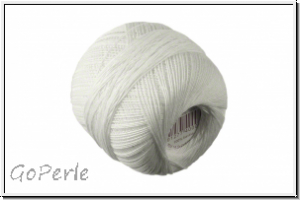 H�kelgarn, St�rke 50, Farbe 0010, wei�, 20 g
