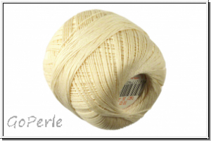 H�kelgarn, St�rke 15, Farbe 7104, light cream, 20 g