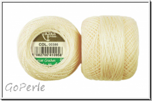 Spitzen-H�kelgarn ANCHOR, Baumwolle, St�rke 80, Farbe 0386, hellgelb, 5 g