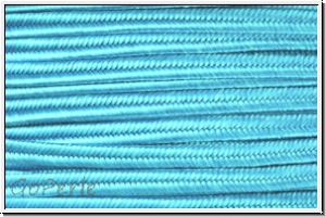 Soutache, 3 mm, aqua, dark, gl�nzend, 100 % Viskose, Preis/m