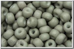 RR-06-1240, MIYUKI Rocailles, 06/0, grey, op., matte, 10g