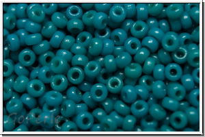 RR-11-4483, MIYUKI Rocailles, 11/0, azure, op., dyed duracoat, 10g