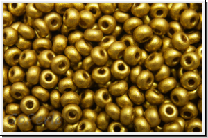 b�hm. Rocailles, 11/0, brass, met., satin, 10g