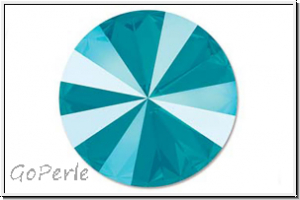 Swarovski� Rivoli 1122, 12mm, 001L112S - crystal, azure blue, backed, 1 Stk.
