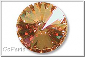 Swarovski� Rivoli 1122, 12mm, 001BRD - crystal, brandy, foiled, 1 Stk.