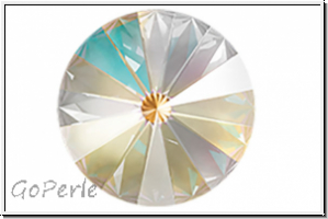 Swarovski� Rivoli 1122, 14mm, 001L129D - crystal, light grey DeLite, backed, 1 Stk.