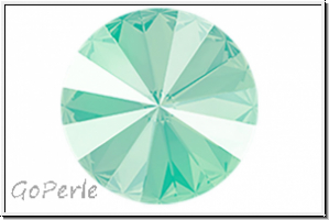 Swarovski� Rivoli 1122, 12mm, 001L115S - crystal, mint green, backed, 1 Stk.
