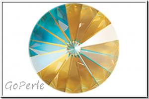 Swarovski� Rivoli 1122, 12mm, 001L131D - crystal, ochre DeLite, backed, 1 Stk.