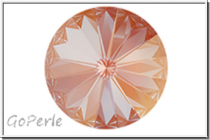Swarovski� Rivoli 1122, 12mm, 001L146D - crystal, orange glow DeLite, backed, 1 Stk.