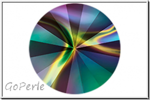 Swarovski� Rivoli 1122, 14mm, 001RABDK - crystal, rainbow dark, foiled, 1 Stk.