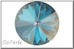 Swarovski� Rivoli 1122, 12mm, 001L110D - crystal, royal blue DeLite, backed, 1 Stk.