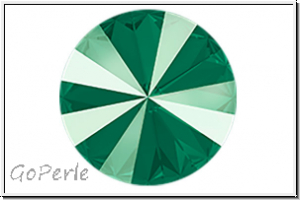 Swarovski� Rivoli 1122, 14mm, 001L109D - crystal, royal green, unfoiled, 1 Stk.