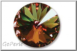 Swarovski� Rivoli 1122, 12mm, 001SHA - crystal, sahara, foiled, 1 Stk.