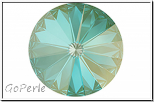 Swarovski� Rivoli 1122, 12mm, 001L147D - crystal, silky sage DeLite, foiled, 1 Stk.