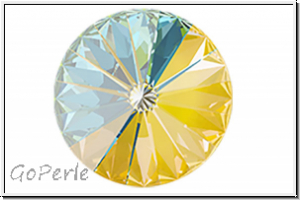Swarovski� Rivoli 1122, 12mm, 001L141D - crystal, sunshine DeLite, backed, 1 Stk.