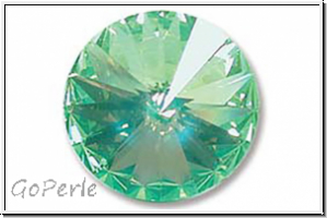 Swarovski� Rivoli 1122, 14mm, 001ULTLMAB - crystal, ultra lime, AB, backed, 1 Stk.