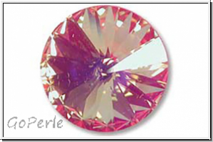 Swarovski� Rivoli 1122, 14mm, 001ULTPIAB - crystal, ultra pink, AB, backed, 1 Stk.