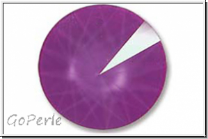 Swarovski� Rivoli 1122, 14mm, 001ULTPU - crystal, ultra purple, backed, 1 Stk.
