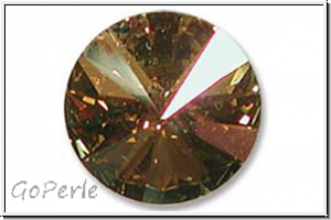 Swarovski� Rivoli 1122, 14mm, 001VE - crystal, verde, foiled, 1 Stk.