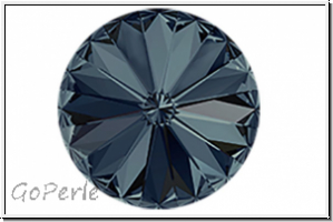 Swarovski� Rivoli 1122, 14mm, 253 - graphite, foiled, 1 Stk.