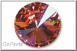 Swarovski� Rivoli 1122, 12mm, 203GLBL - topaz glacier blue, foiled, 1 Stk.