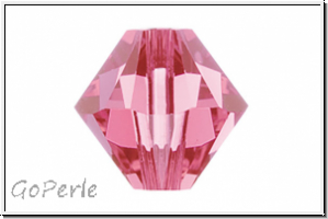 Swarovski� Bicone 5328, 4mm, 209 - rose, 25 Stk.