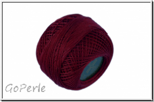 Spitzen-H�kelgarn, "Venus", St�rke 70, # 195 "garnet red", 5g