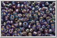 RR-11-1024, MIYUKI Rocailles, 11/0, amethyst, trans., silver-ld., AB, 10g