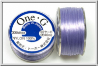 TOHO OneG Beading-Thread F�delgarn, light lavender, 1 Spule