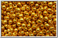 DPS-4202, Miyuki Duracoat Tropfen 2,8 mm, galv. gold, 5 g