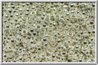 RR-15-0961, MIYUKI Rocailles, 15/0, silver plated, met., 1g (Kleinere Menge!)