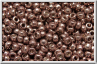 RR-11-1085, MIYUKI Rocailles, 11/0, cinnamon, burnt, met., galvanized, 10g